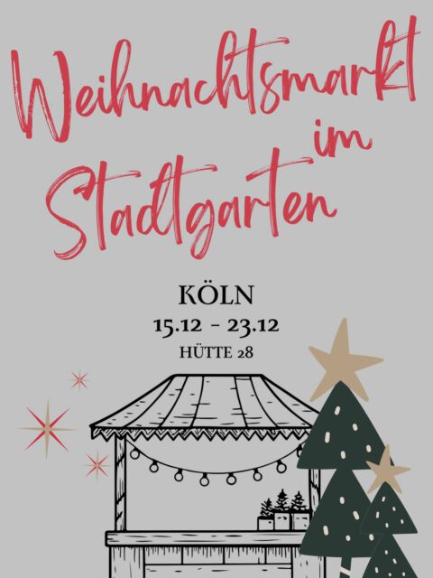Auch dieses Jahr findet ihr mich wieder im Stadtgarten in Köln. Kein Standardschmuck, kein Durchschnitt.
Sondern schlichte Formen, klare Linien und moderner Bernstein, der auffällt @weihnachtsmarkt_im_stadtgarten #köln #bernstein #bernsteinschmuck