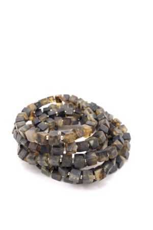 Schwarzer Bernstein Armband