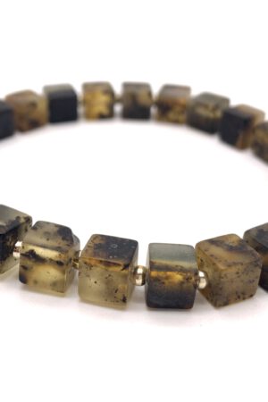 Schwarzer Bernstein Armband