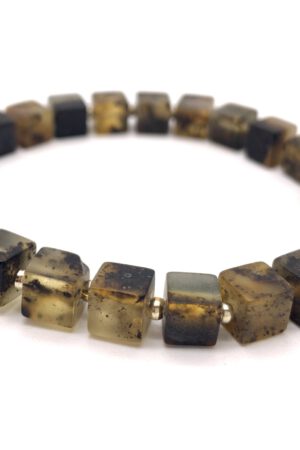 Schwarzer Bernstein Armband