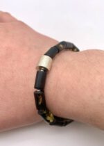 Schwarzer Bernstein Armband