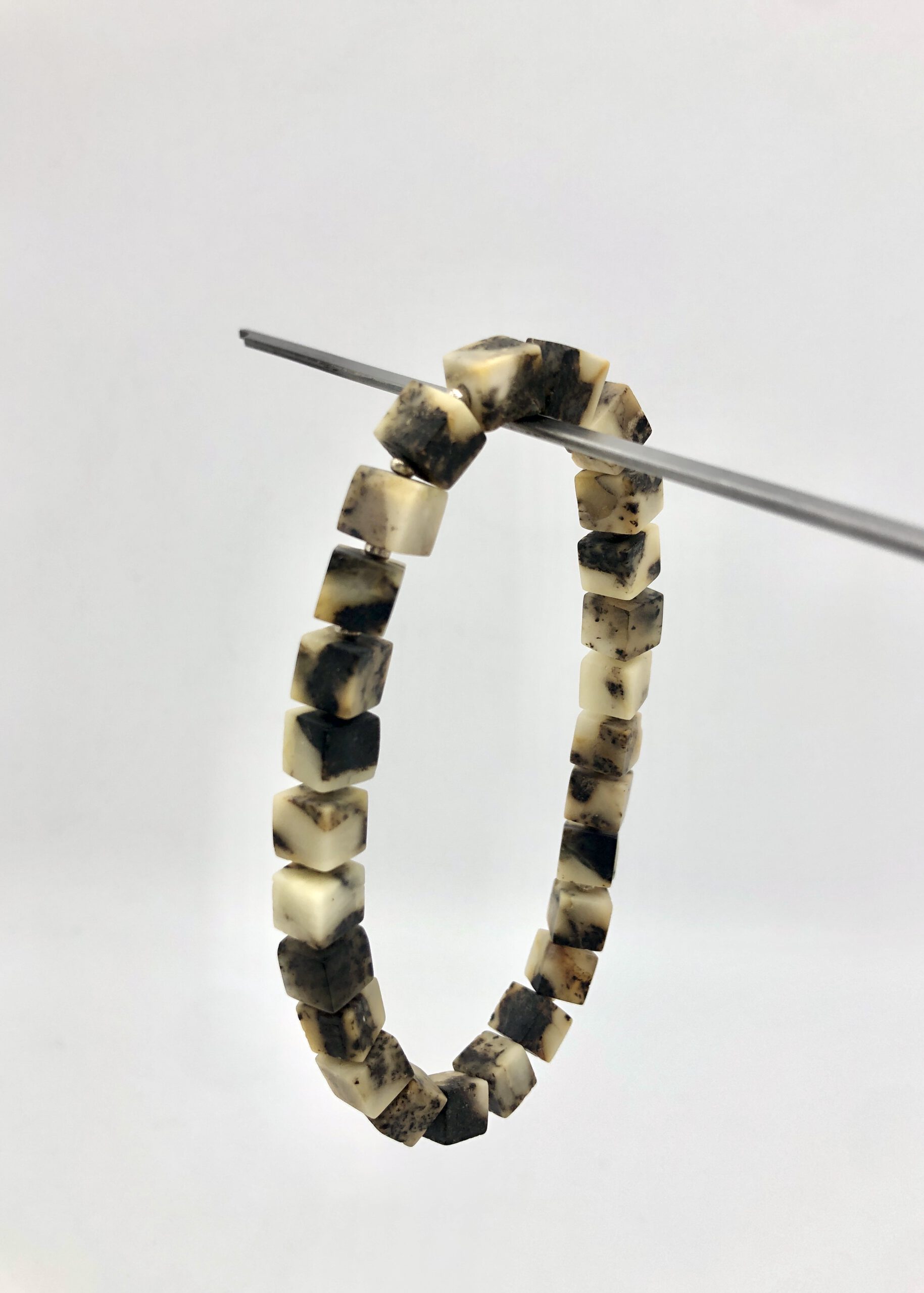 IMG_8857 Bernstein Armband Würfel Sanddüne – Bild 4