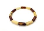 Bernstein Armband zylinderförmig naturbelassen – Bild 3