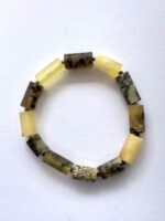 Bernstein Armband zylinderförmig