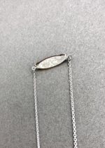 Bernsteinkette Silber – Bild 4