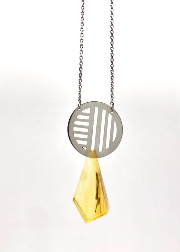 Kette Silber Stripe no.2 – Bild 2