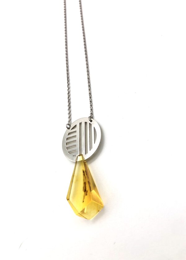 Kette Silber Stripe no.2 – Bild 1