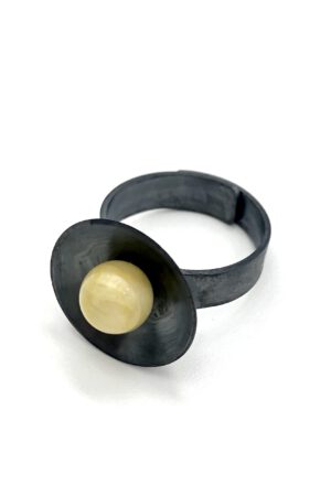 Bernstein Ring Silber