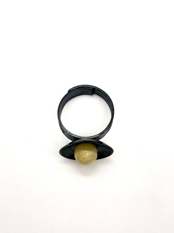 Bernstein Ring Silber