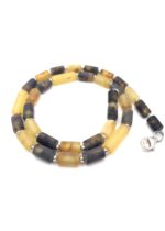 Bernstein Kette naturbelassen "Schatten des Bernsteins" – Bild 5