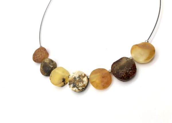 Naturbernstein Kette 7 Scheiben – Bild 4