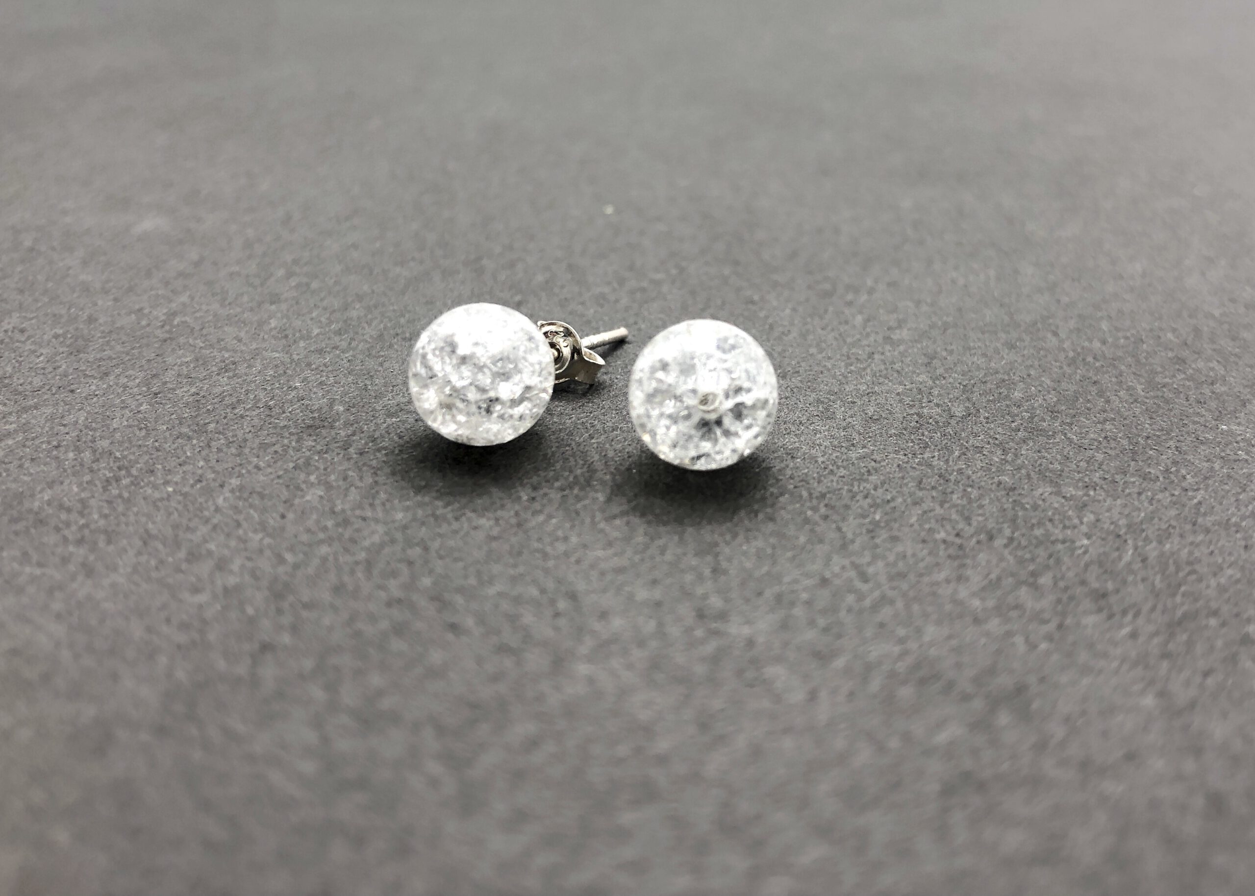 Bergkristall Ohrstecker Bergkristall Ohrstecker