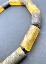 Rohbernstein Kette Baltische Statement – Bild 3