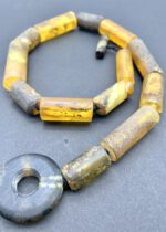 Rohbernstein Kette Baltische Statement – Bild 6