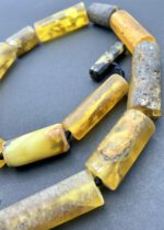 Rohbernstein Kette Baltische Statement – Bild 7