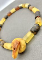 Naturbernstein Kette Baltisches Vogue – Bild 7