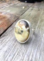 Bernstein Ring Silber