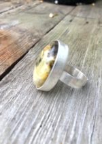 Bernstein Ring Silber