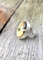 Bernstein Ring Silber