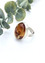Bernstein Statement Ring Oval – Bild 3