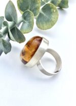 Bernstein Statement Ring Oval – Bild 5