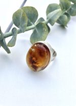 Bernstein Statement Ring Oval – Bild 4
