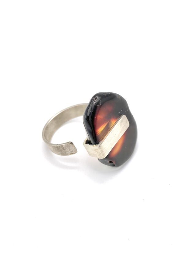 Bernstein Ring Klippe No.1 – Bild 2