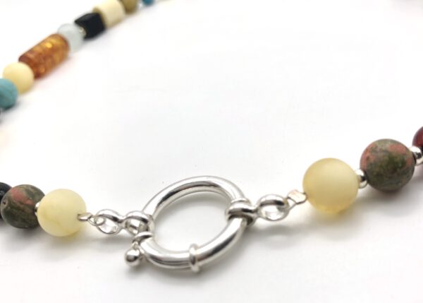 Bernstein Kette Boho