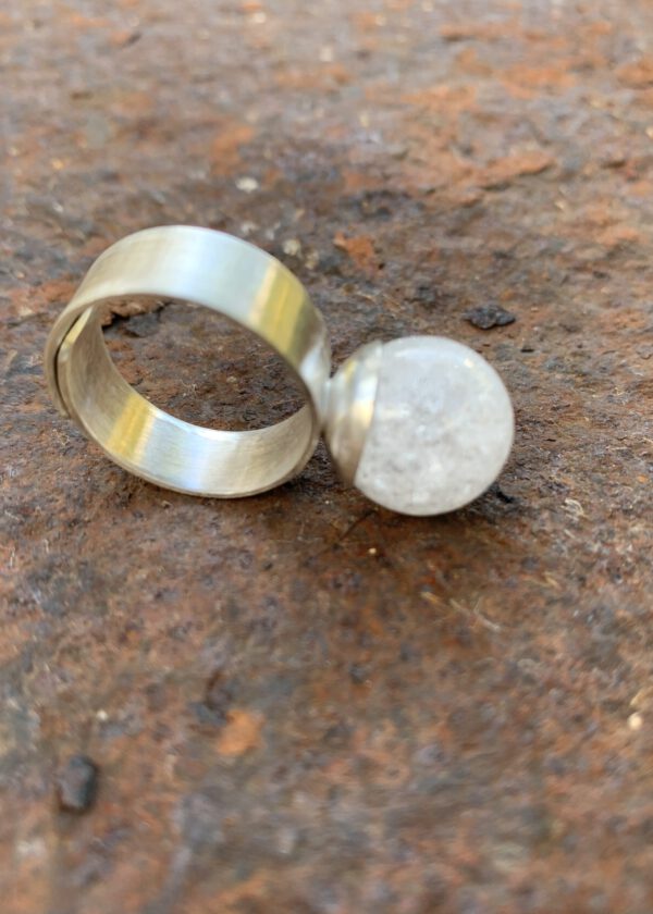 Bergkristall Ring – Bild 3