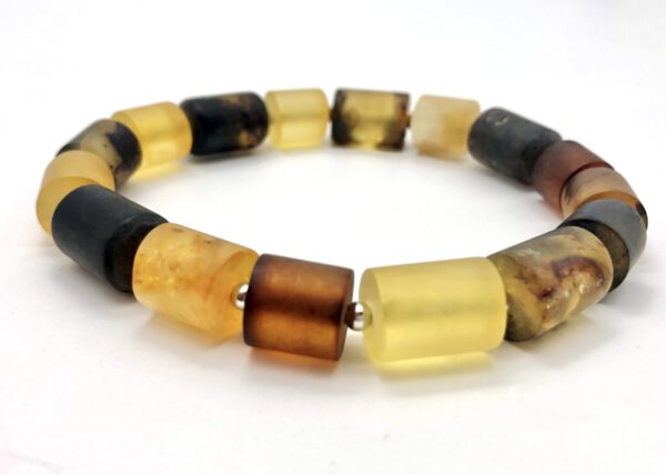 Naturbernstein Armband matt – Bild 3