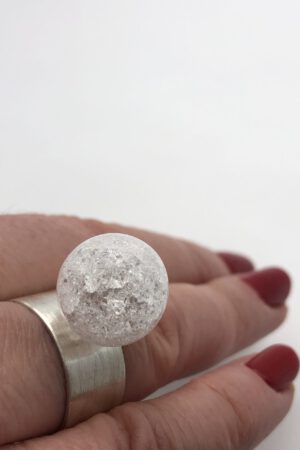 Bergkristall Ring