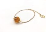 Bernstein Armband, Qle No.3 in Cognac – Bild 3