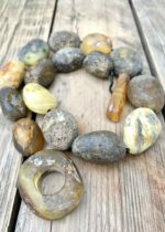Naturbernsteinkette Baltisches Statement – Bild 6