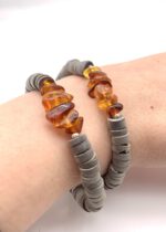 Muschel Bernstein Armband