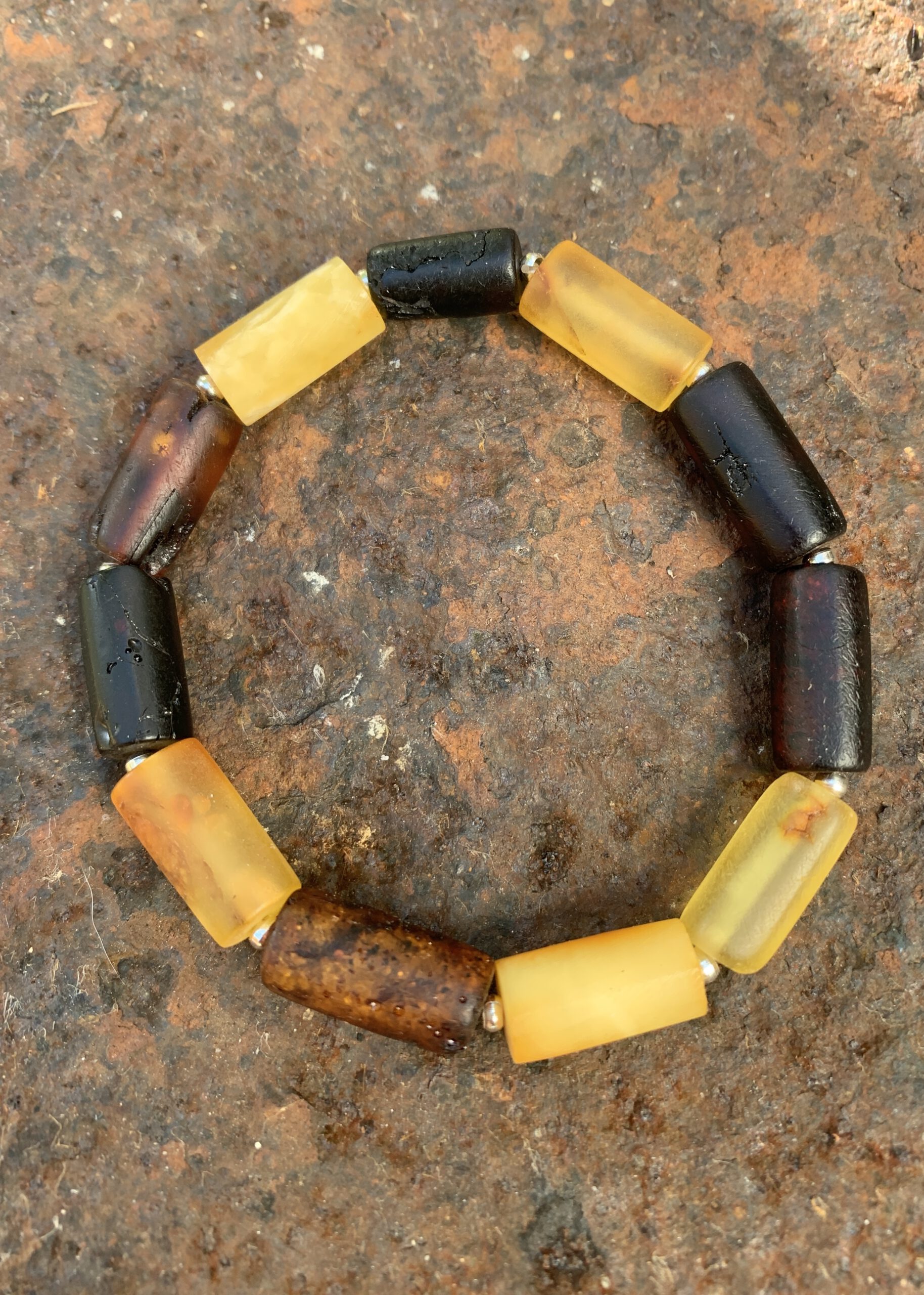 IMG_7437 2 Bernstein Armband Multicolor – Bild 2