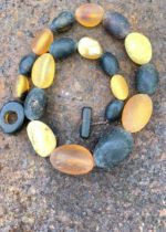 Naturbernsteinkette Baltisches Statement – Bild 2