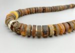 Natur Bernstein Kette mit Silber – Bild 4