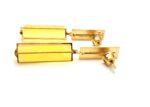 Bernstein Ohrringe gold, Mikro No.1.1 mit hellem Bernstein – Bild 6