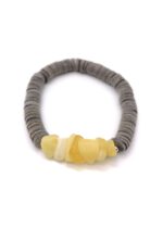 Bernstein Armband Muschel – Bild 4