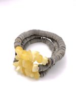 Bernstein Armband Muschel – Bild 3