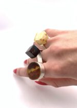 extravaganter Bernsteinschmuck