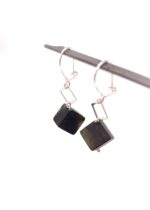 Bernstein Ohrringe Würfel