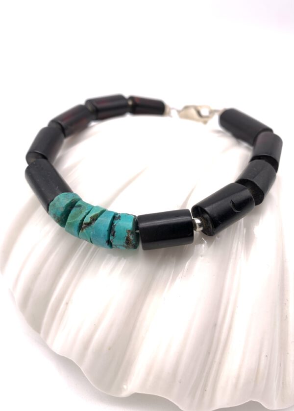 Bernstein Armband Türkis