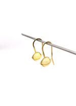 Bernstein Ohrringe gold