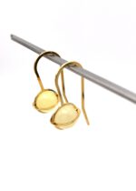 Bernstein Ohrringe gold