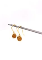 Bernstein Ohrringe gold