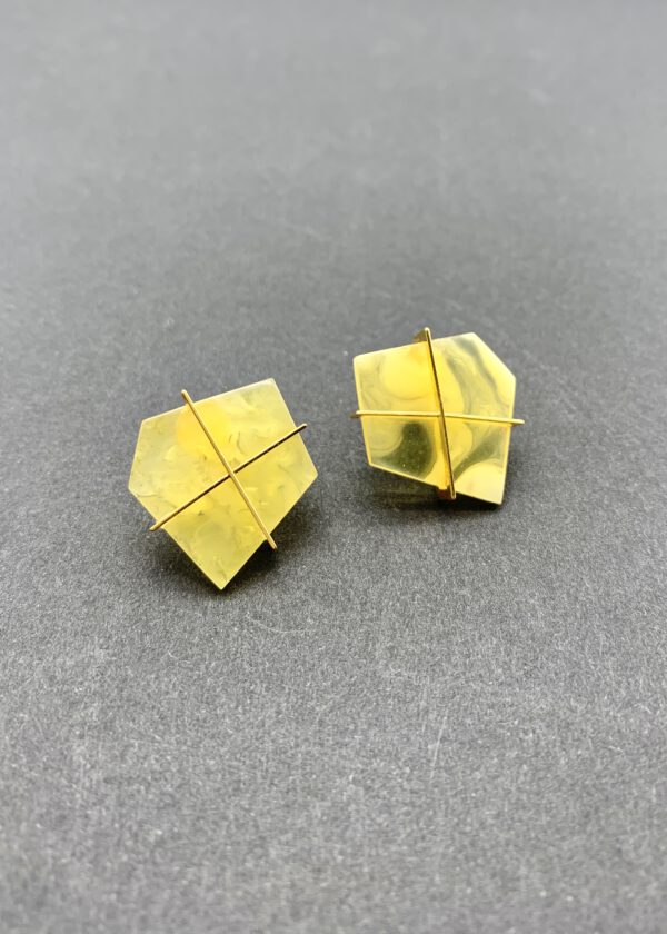 Ohrstecker Bernstein