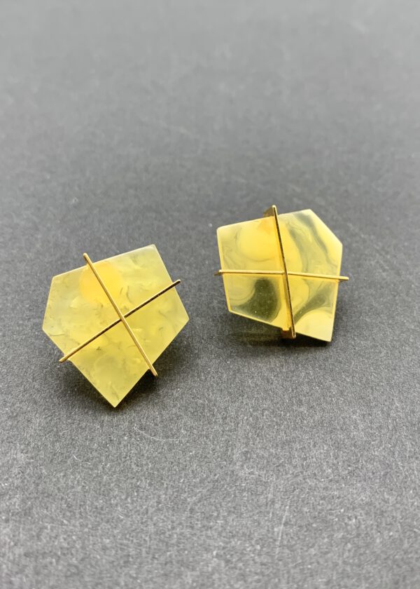 Ohrstecker Bernstein