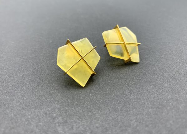 Ohrstecker Bernstein
