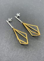 Silber Ohrringe hängend